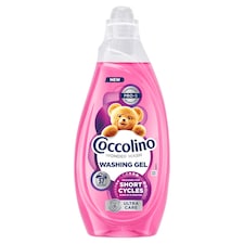 Coccolino Wonder Wash Ultra Care mosószer gyors mosáshoz, 37 mosás, 1,48 l