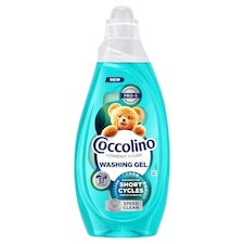 Coccolino Wonder Wash Speed Clean mosószer gyors mosáshoz, 37 mosás, 1,48 l