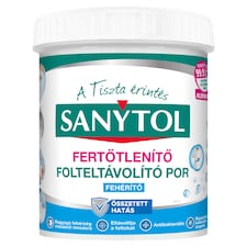 Sanytol fehérítő fertőtlenítő folteltávolító por 450 g
