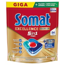 Somat 5in1 Excellence mosogatógép kapszula 54 db