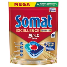 Somat 5in1 Excellence mosogatógép kapszula 42 db