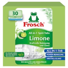 Frosch Zöldcitrom mosogatógép tabletta 30 db 540 g