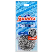 Spontex Spirinett rozsdamentes drótszivacs 2 db