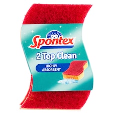 Spontex Top Clean szivacs 2 db
