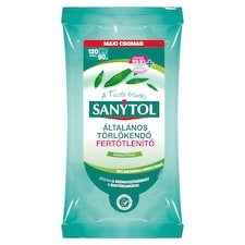 Sanytol Eukaliptusz fertőtlenítő általános törlőkendő 120 db