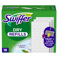 Swiffer Sweeper Száraz Padlótörlő Utántöltő, 18 db, Összegyűjti És Magába Zárja A Port