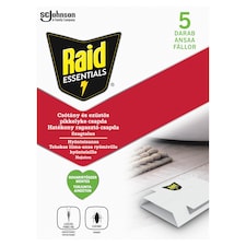 Raid Essentials szagtalan csótány és ezüstös pikkelyke csapda 5 db