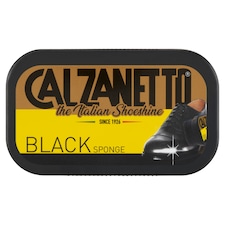 Calzanetto fekete cipőfényesítő szivacs