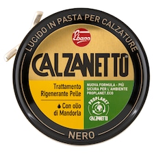 Calzanetto fekete cipőápoló paszta 50 ml