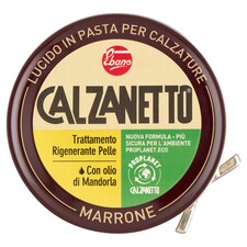 Calzanetto barna cipőápoló paszta 50 ml