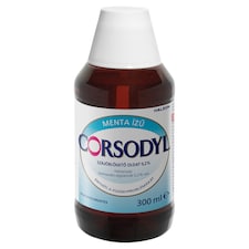 Corsodyl alkoholmentes menta ízű szájöblögető oldat 0,2% 300 ml