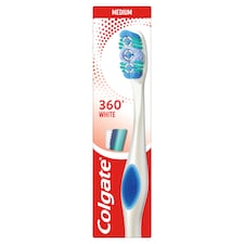 Colgate 360 Max White One Közepes fogkefe 1 db
