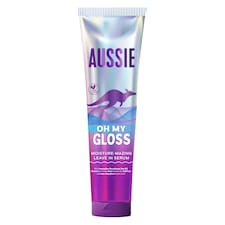 Aussie Oh My Gloss Moisture-Mazing Hajon Hagyható Szérum 160ml. Fényfokozó Hatás