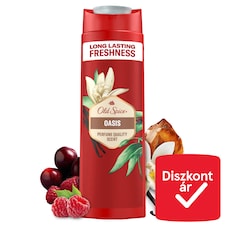 Old Spice Oasis Férfi Sampon és Tusfürdő, Hosszan Tartó Frissesség, 400 ml