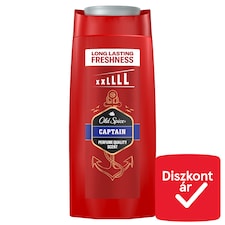 Old Spice Captain Férfi 3 az 1-ben Sampon és Tusfürdő, 675 ml