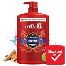 Old Spice Captain Férfi 3 az 1-ben Sampon és Tusfürdő, 1000 ml