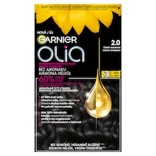 Garnier Olia tartós hajfesték 2 .0 Fekete gyémánt, 60 +60 +54 ml