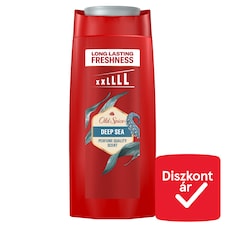 Old Spice Deep Sea Férfi Sampon és Tusfürdő, Hosszan Tartó Frissesség, 675 ml