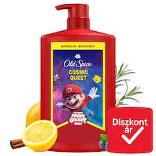 Old Spice Super Mario Special Edition 3 az 1-ben Sampon és Tusfürdő, 1000 ml