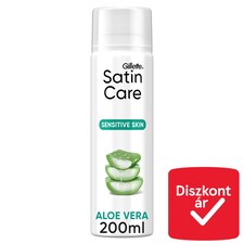 Gillette Satin Care Női Borotvazselé, leheletnyi Aloéval az Érzékeny Bőrre, a touch of Aloe Vera ml