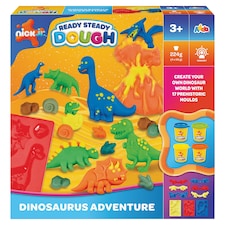 Addo Nick Jr. Ready Steady Dough dinós gyurma készlet (4 x 56 g) 224 g