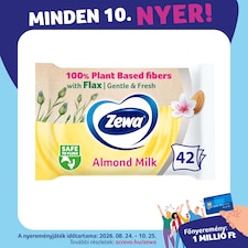 Zewa Almond Milk nedves toalettpapír 42 db