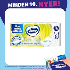 Zewa Deluxe Camomile Comfort toalettpapír 3 rétegű 8 tekercs