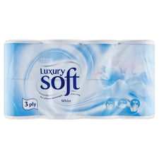 Soft Luxury White toalett papír 3 rétegű 16 tekercs