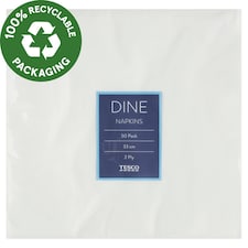 Dine szalvéta 33 cm x 33 cm 2 rétegű 50 db