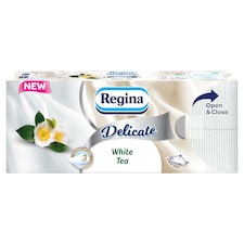 Regina Delicate White Tea papír zsebkendő 3 rétegű 90 db