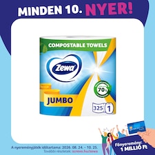 Zewa Jumbo háztartási papírtörlő 2 rétegű 1 tekercs