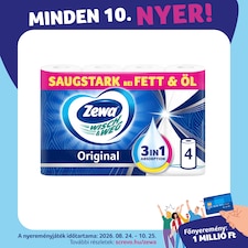 Zewa Wisch & Weg Original háztartási papírtörlő 2 rétegű 4 tekercs