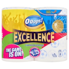 Ooops! Excellence Champion Edition háztartási papírtörlő 3 rétegű 2 tekercs