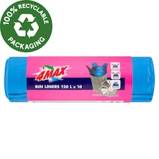 4MAX szemeteszsák 120 l 10 db