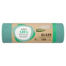Recycling Extra Strong szemeteszsák zöld 120 l 7 db