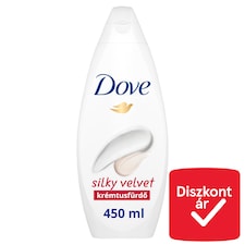 Dove Silky Velvet krémtusfürdő 450 ml
