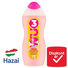 WU3 Pink Sensation tusfürdő és sampon 850 ml