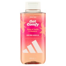 Adidas Get Comfy relaxáló tusfürdő vanília és mandarin jegyekkel 400 ml
