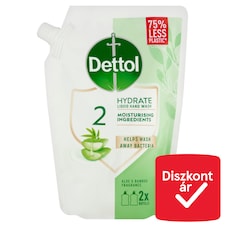 Dettol Aloe Vera és Bambusz folyékony szappan utántöltő 500 ml