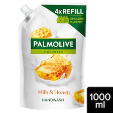 Palmolive Naturals Milk & Honey folyékony szappan utántöltő 1000 ml