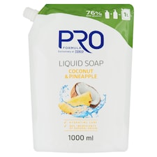 Pro Formula folyékony szappan kókusz és ananász illattal 1000 ml