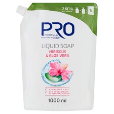 Pro Formula folyékony szappan hibiszkusz és Aloe vera illattal 1000 ml