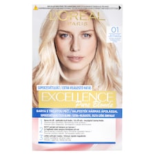 ĽOréal Paris Excellence Créme Krémhajfesték 01 Extra Világos Természetes Szőke 72 +48 +12 +60 ml
