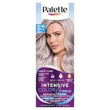 Palette Intensive Color Creme tartós hajfesték 10-19 Hűvös ezüstszőke