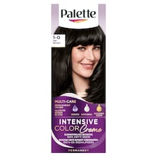 Palette Intensive Color Creme tartós hajfesték 1-0 Ónix fekete