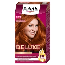 Palette Deluxe 7-77 intenzív ragyogó réz tartós hajfesték