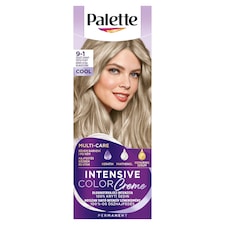 Palette Intensive Color Creme tartós hajfesték 9-1 Hűvös extra világosszőke