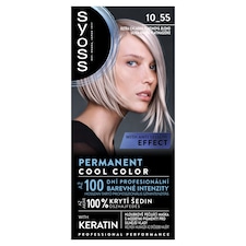 Syoss Color tartós hajfesték 10-55 ultra hűvös platinaszőke
