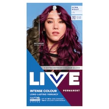 Schwarzkopf Live tartós hajfesték L76 Ultra ibolya