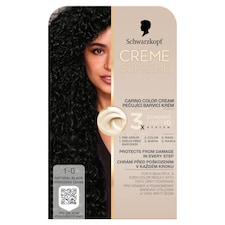Schwarzkopf Creme Supreme tartós hajfesték 1-0 természetes fekete